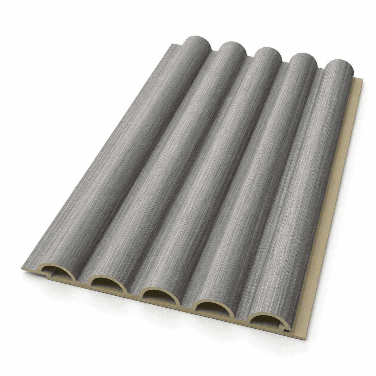 Hollow Grille 160 bamboo-wood slat profile