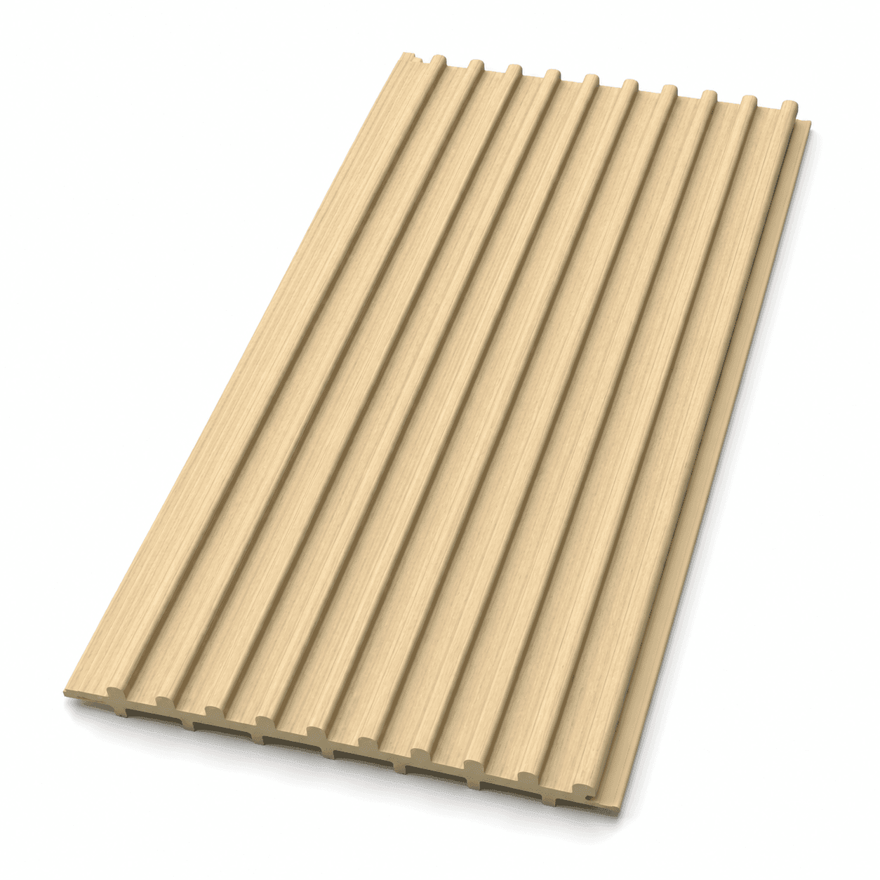 Seven-Round 208 bamboo-wood slat profile