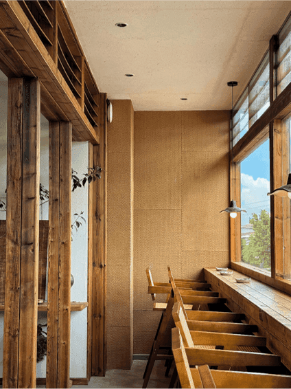 Hemp Weave in situ
